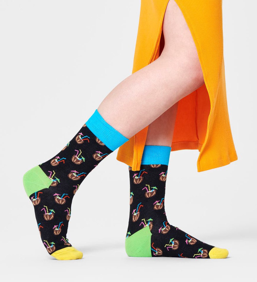 Chaussette Happy Socks Coconut Cocktail | SSJ-3522735