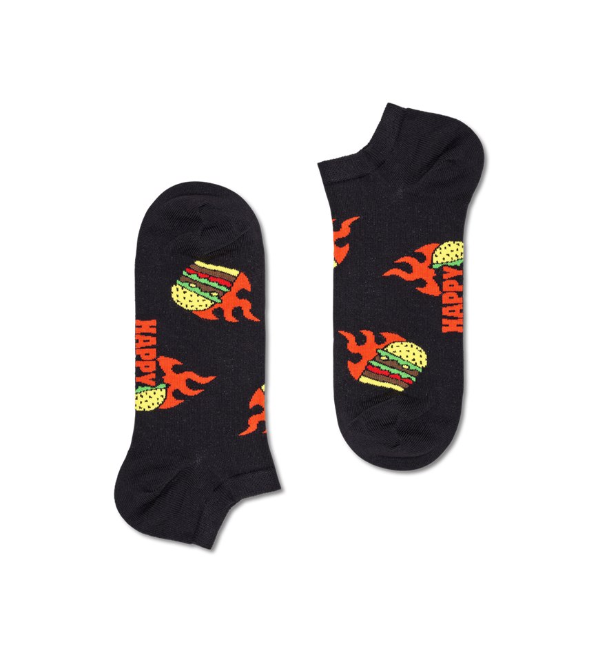 Chaussette Happy Socks Flaming Burger Low | OIJ-5146792