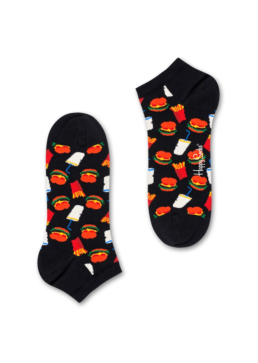 Chaussette Happy Socks Hamburger Low | BUX-9638198