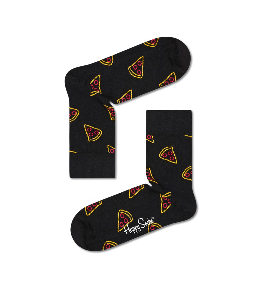 Chaussette Happy Socks Pizza Slice 1/2 Crew | MRV-9745412