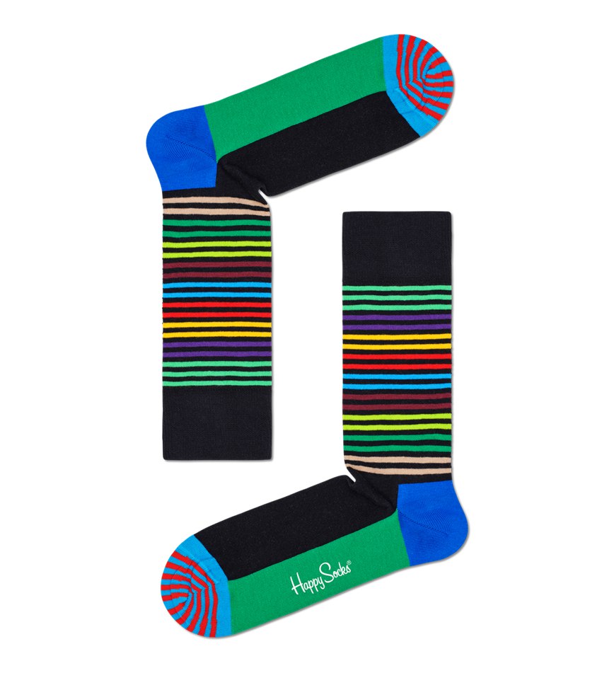 Chaussette Happy Socks Half Stripe | HMG-4762506