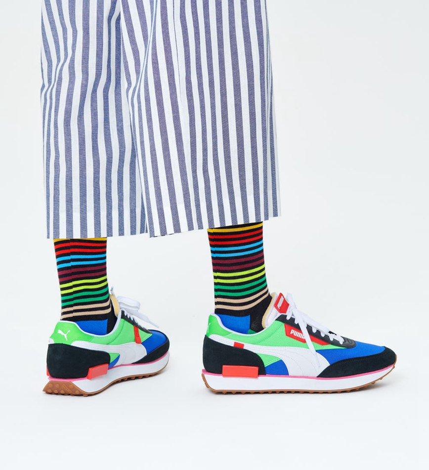 Chaussette Happy Socks Half Stripe | HMG-4762506