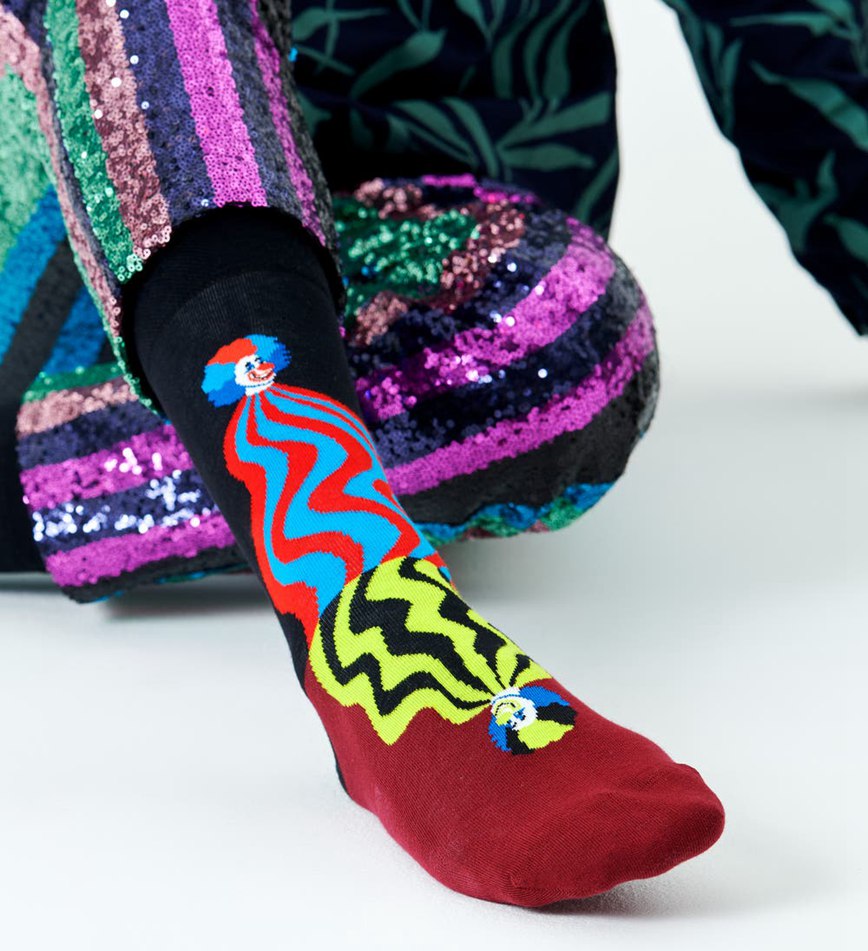 Chaussette Happy Socks Double Clown | ZGH-8964175