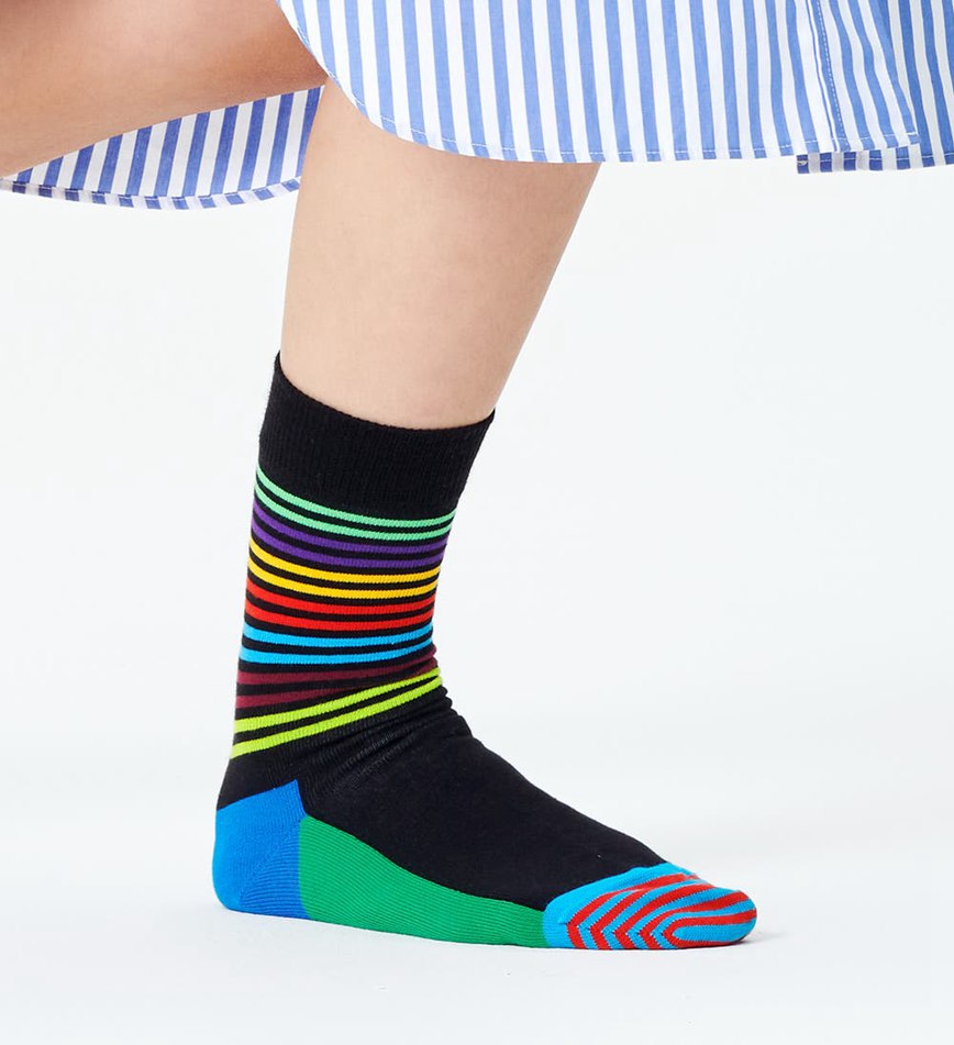 Chaussette Happy Socks Half Stripe | HMG-4762506