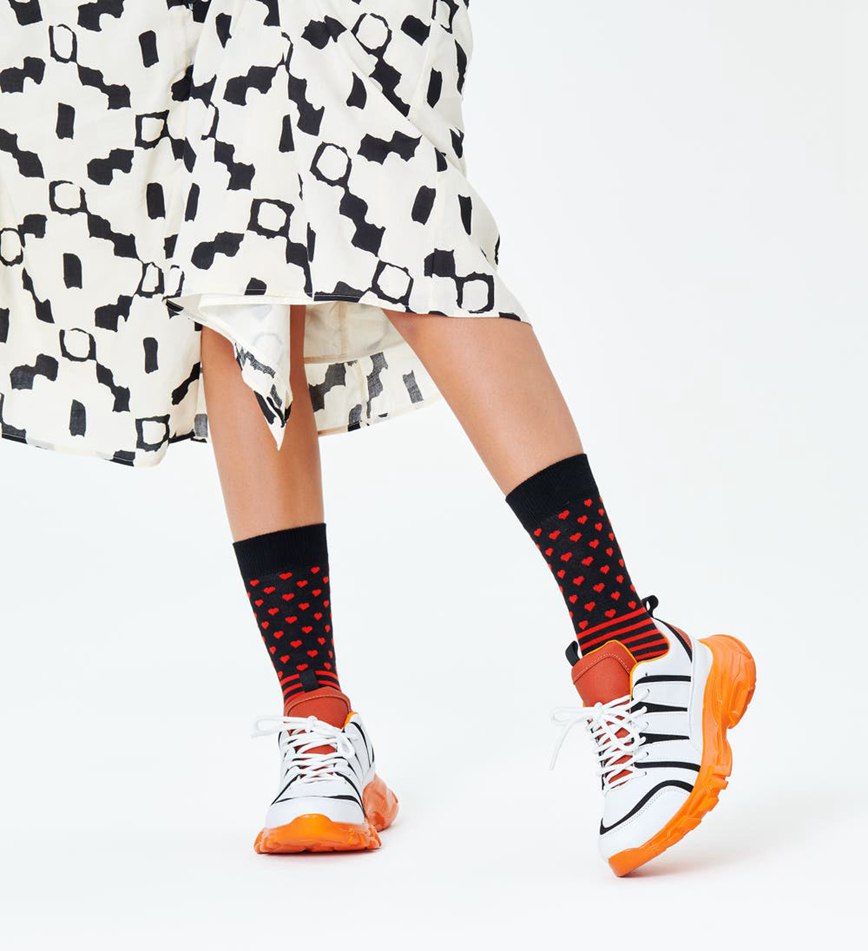 Chaussette Happy Socks Stripes And Heart | HZI-2797292