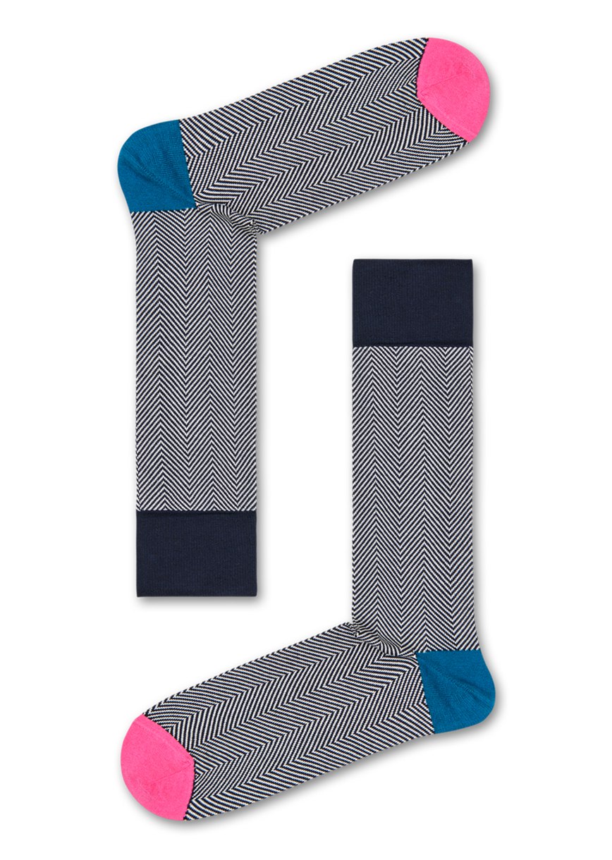 Chaussette Happy Socks Dressed Herringbone | ILA-0549796