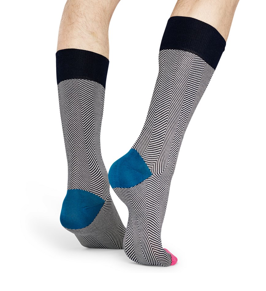 Chaussette Happy Socks Dressed Herringbone | ILA-0549796