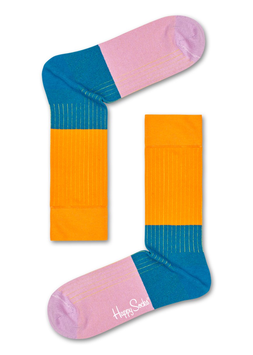 Chaussette Happy Socks Block Rib | CTL-6148164