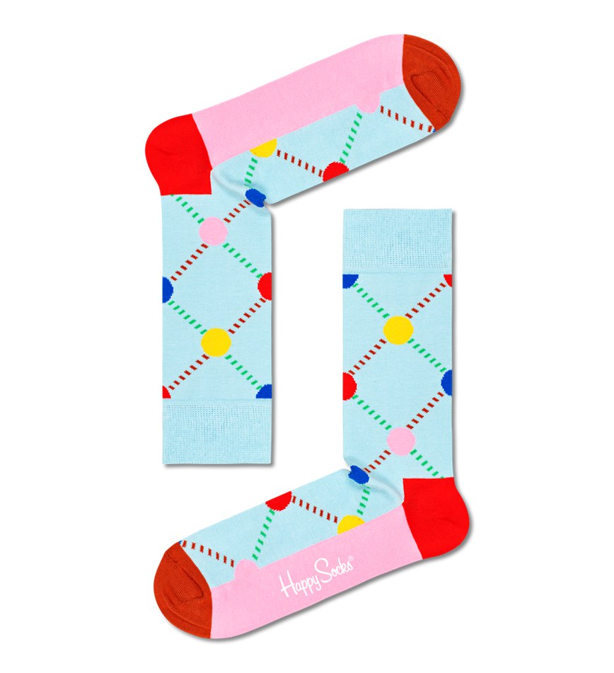 Chaussette Happy Socks Argyle Dot | VZO-0572819