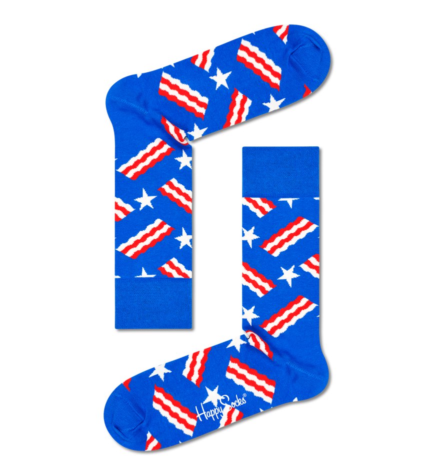 Chaussette Happy Socks Bacon & Stars | EWU-6616674