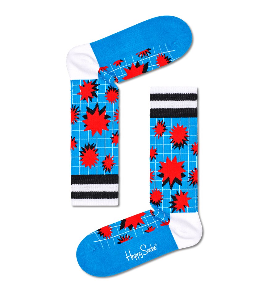 Chaussette Happy Socks Explosion Crew | SLO-3810706