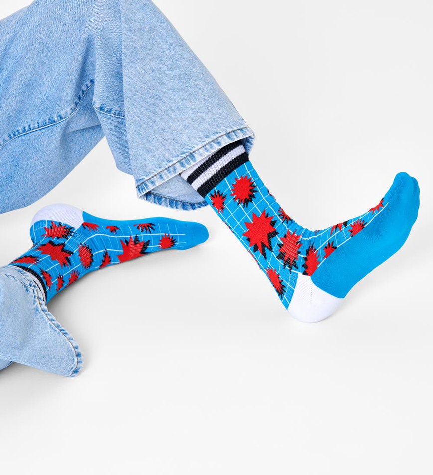 Chaussette Happy Socks Explosion Crew | SLO-3810706