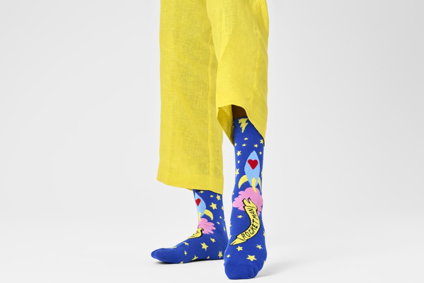 Chaussette Happy Socks Elton John Rocket Man | JYP-4799198