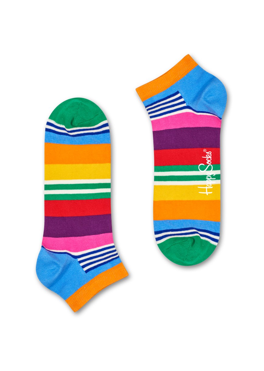 Chaussette Happy Socks Multi Stripe Low | FVZ-8609134