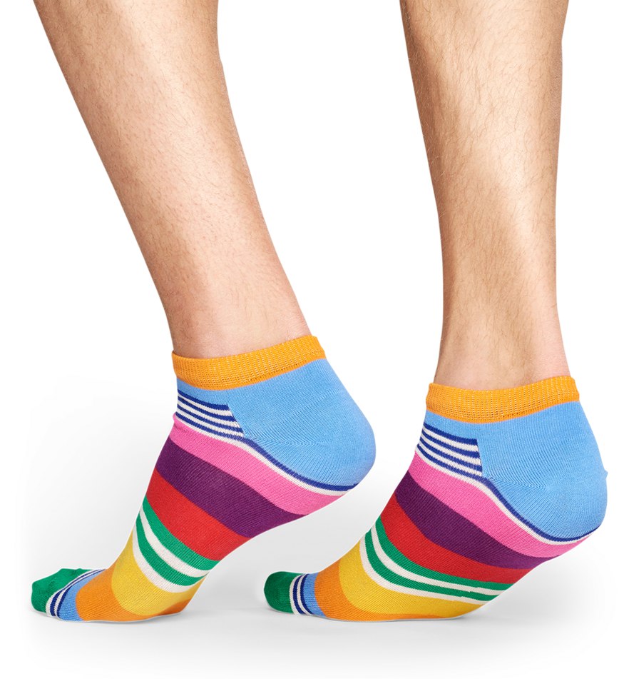 Chaussette Happy Socks Multi Stripe Low | FVZ-8609134