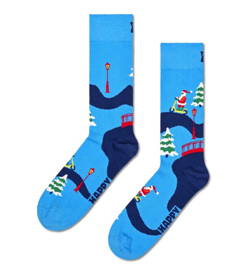 Chaussette Happy Socks Santa On The Way To Work | NKC-6722694