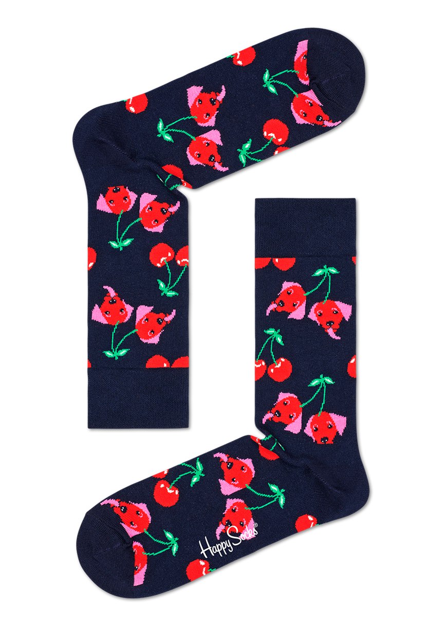 Chaussette Happy Socks Cherry Dog | YSX-2064374