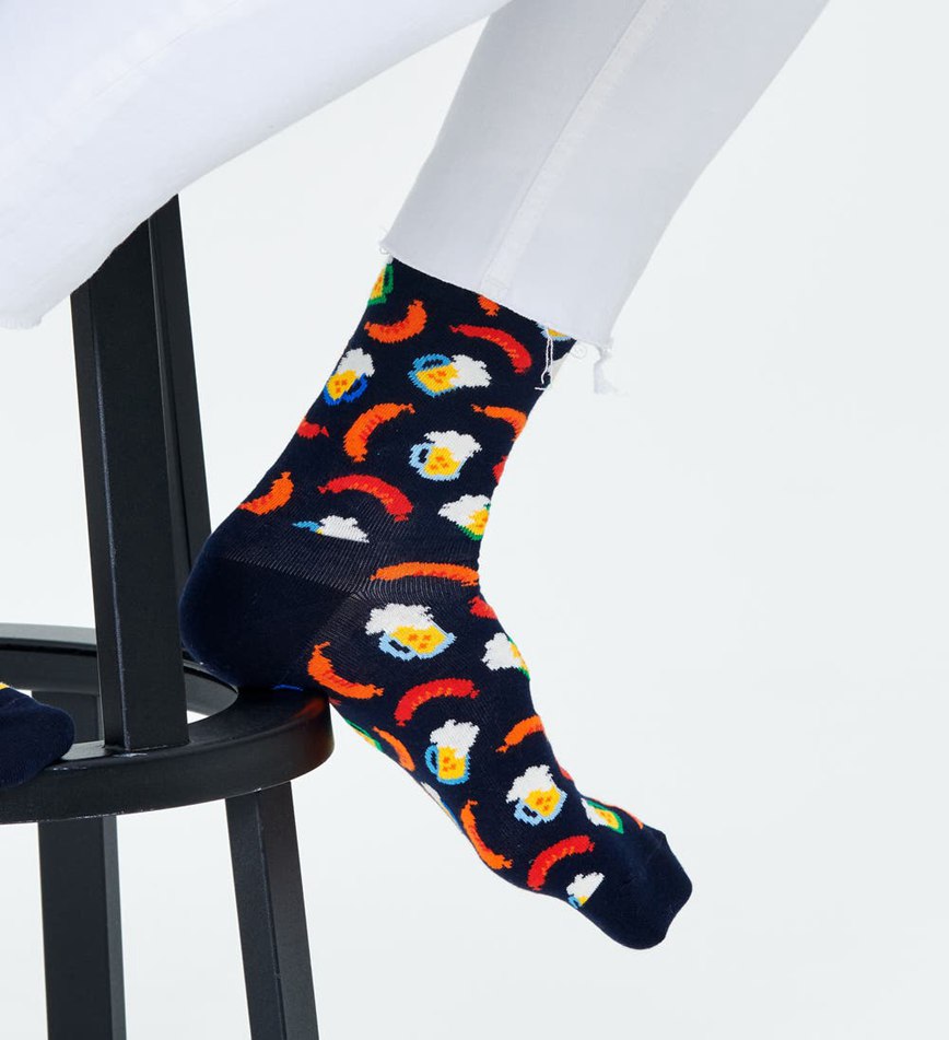 Chaussette Happy Socks Beer And Sausage | SPF-9063747