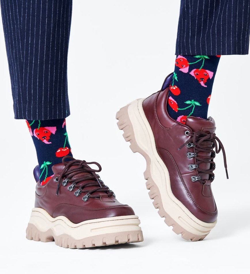 Chaussette Happy Socks Cherry Dog | YSX-2064374