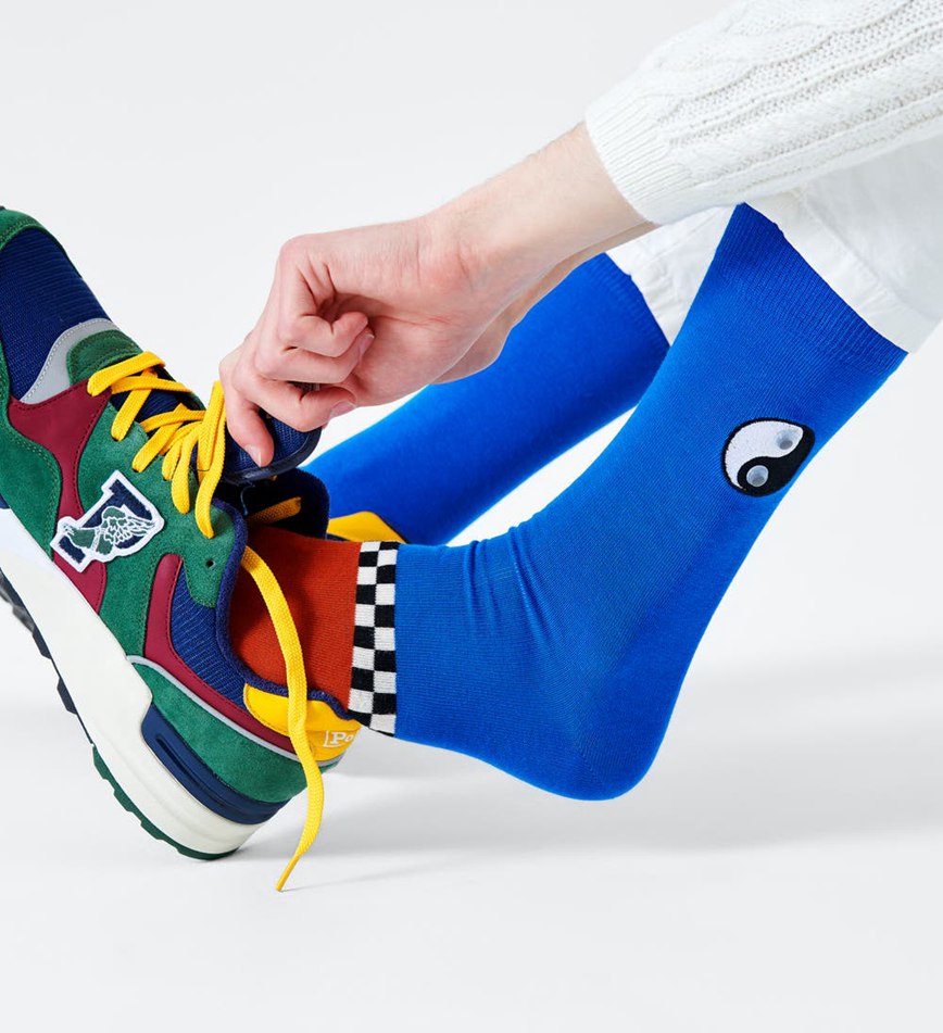 Chaussette Happy Socks Eye Yin/Yang | YCQ-5829995