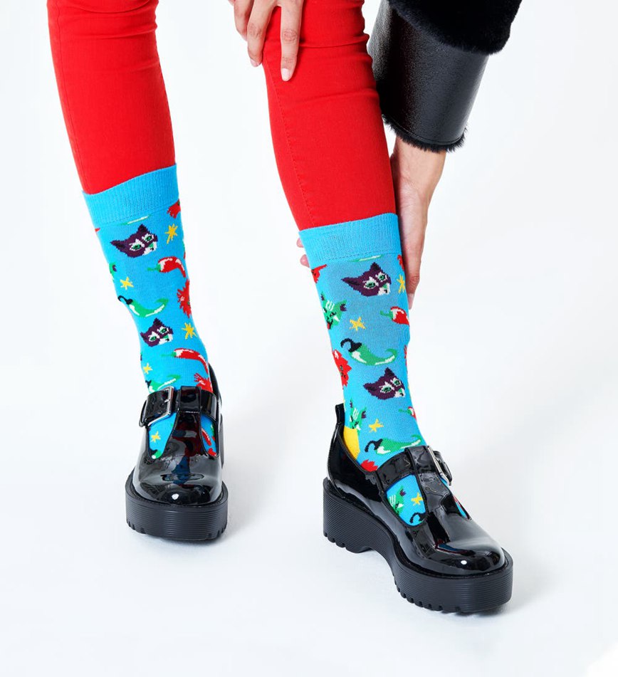 Chaussette Happy Socks Chili Cat | BFW-9958148