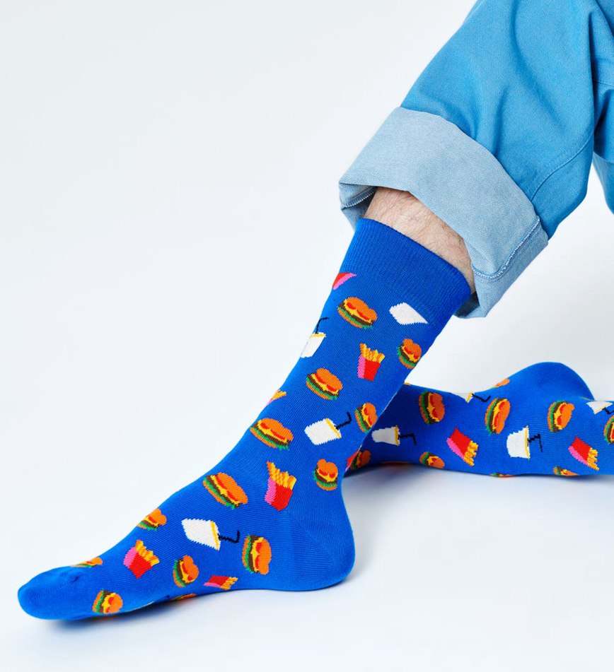 Chaussette Happy Socks Hamburger | JRE-7658709