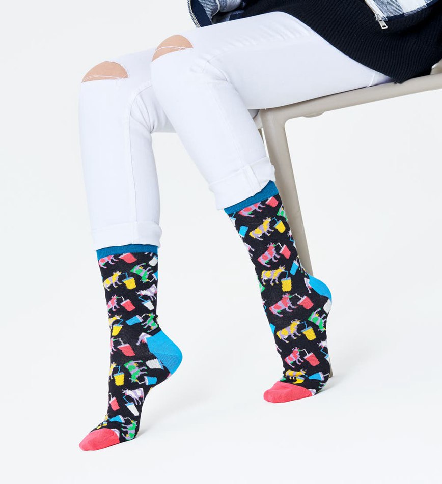 Chaussette Happy Socks Milkshake Cow | RPS-6623091