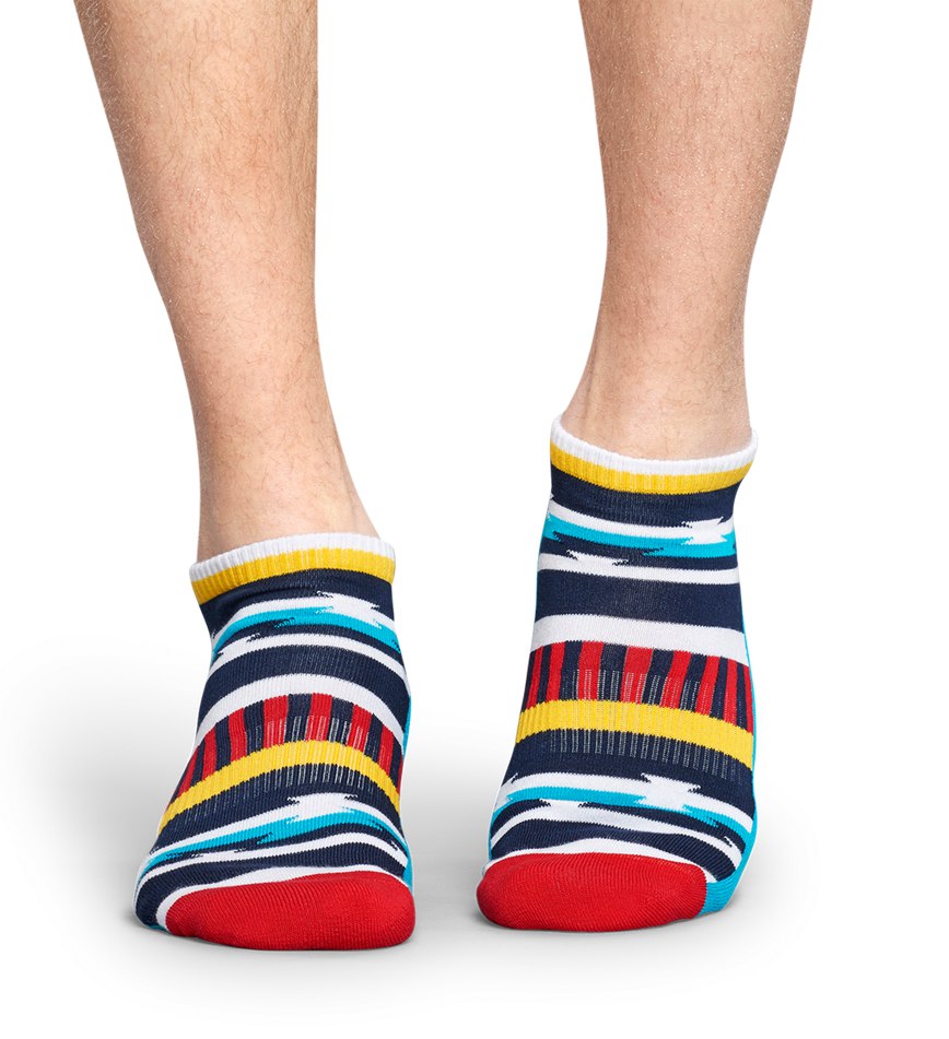 Chaussette Happy Socks Athletic Inca Stripe Low | IJA-3707432