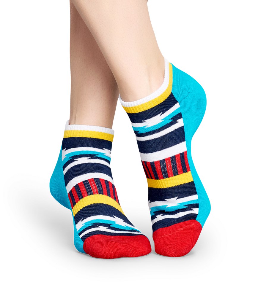 Chaussette Happy Socks Athletic Inca Stripe Low | IJA-3707432