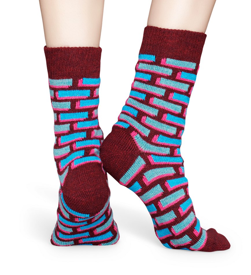 Chaussette Happy Socks Wool Brick | DDQ-3836628