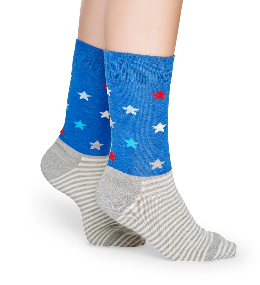 Chaussette Happy Socks Star Stripe | KGV-9839398