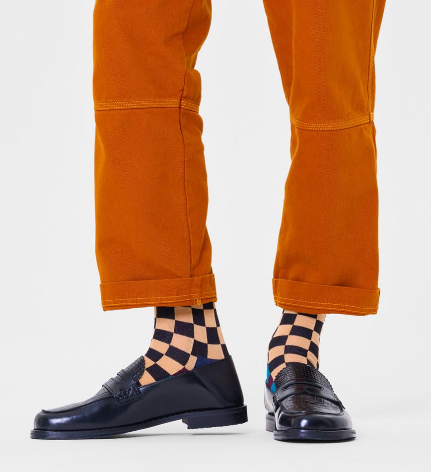 Chaussette Happy Socks Checkerboard | ZAQ-5321582