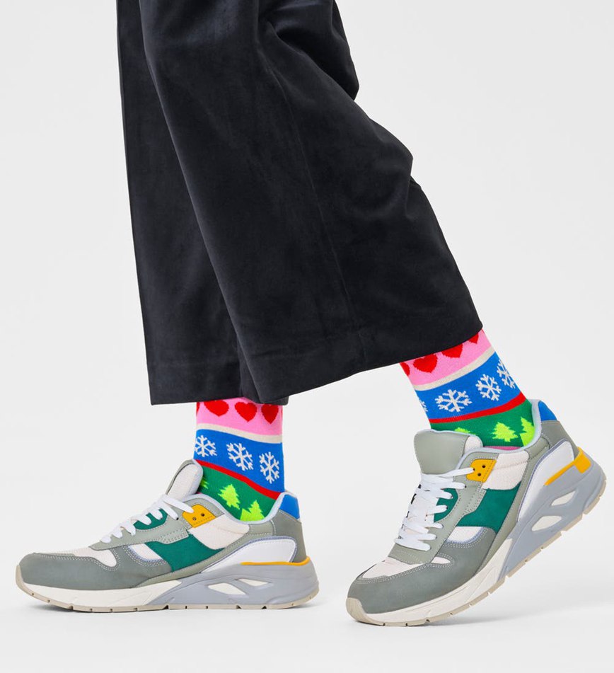 Chaussette Happy Socks Christmas Stripe | EHM-8337521