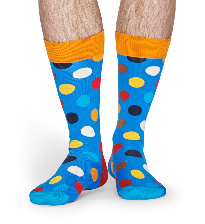 Chaussette Happy Socks Big Dot Block | BAQ-6973571