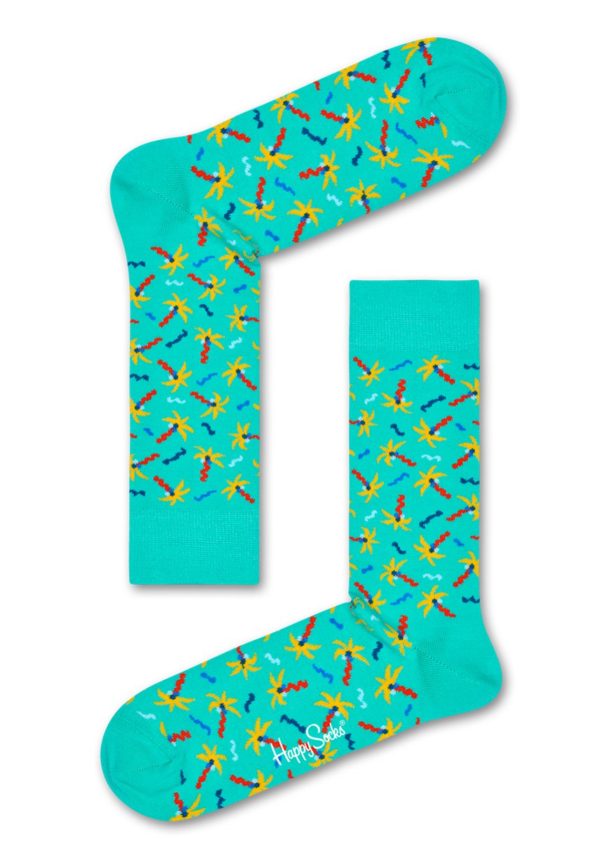 Chaussette Happy Socks Confetti Palm | EVD-1128197