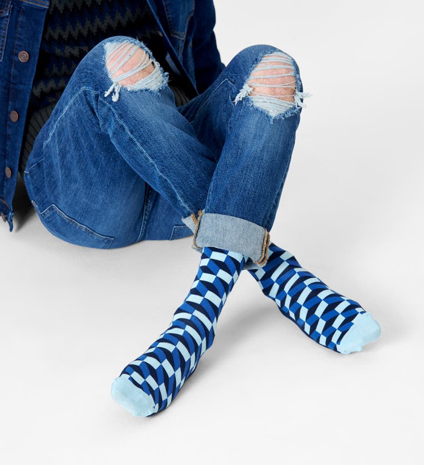 Chaussette Happy Socks Filled Optic | MBV-4957132