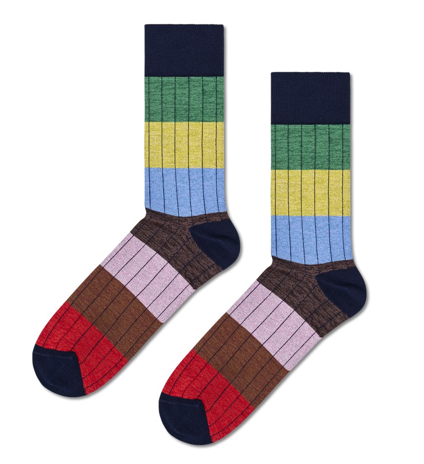 Chaussette Happy Socks Dressed Multi Stripe | CVU-5957061