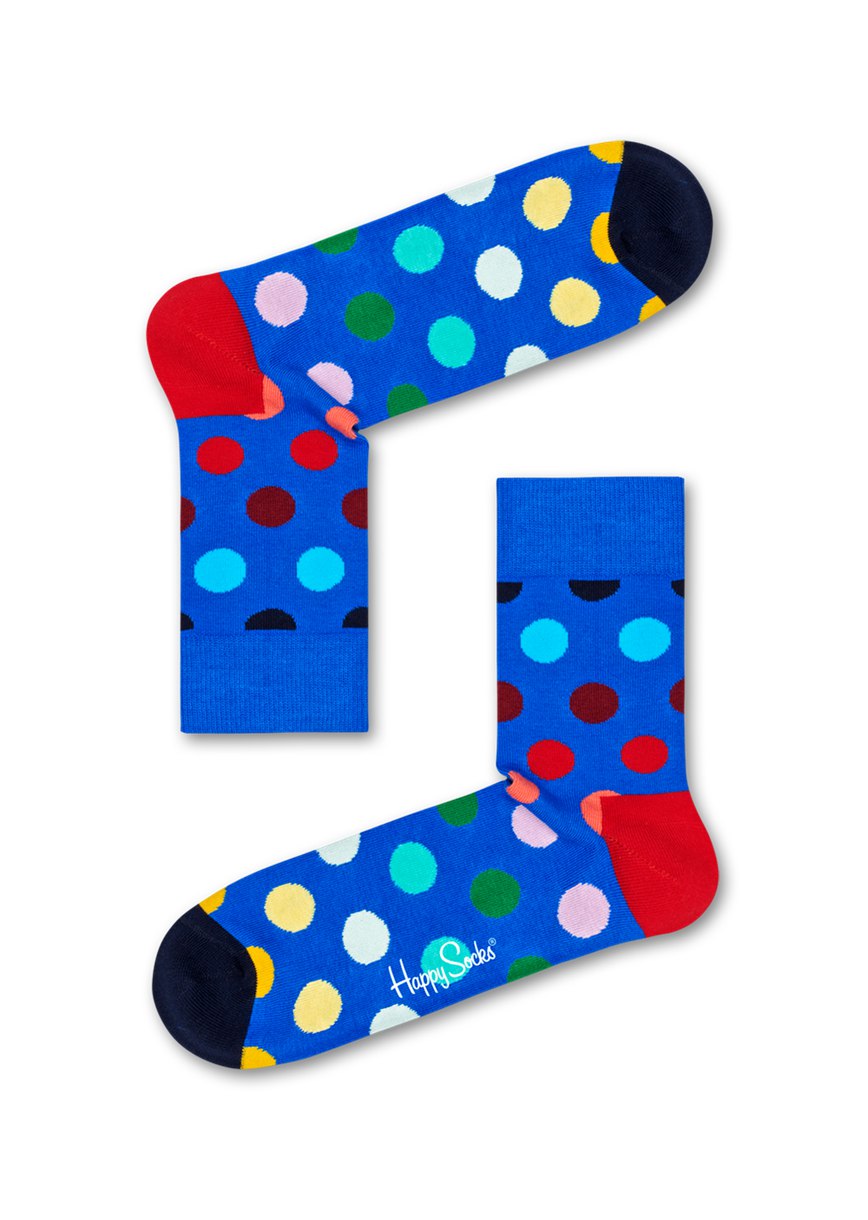 Chaussette Happy Socks Faded Dot 1/2 Crew | ETS-7481842