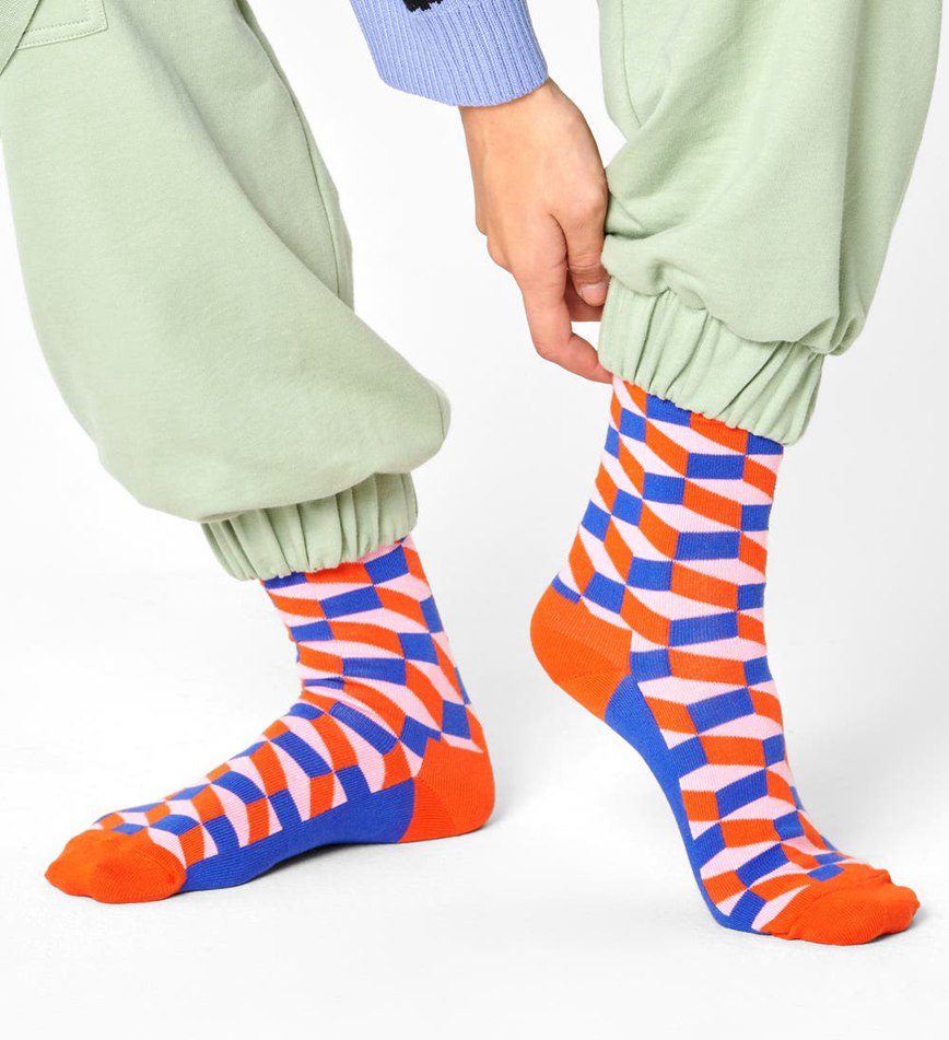 Chaussette Happy Socks Filled Optic | CCB-6476946