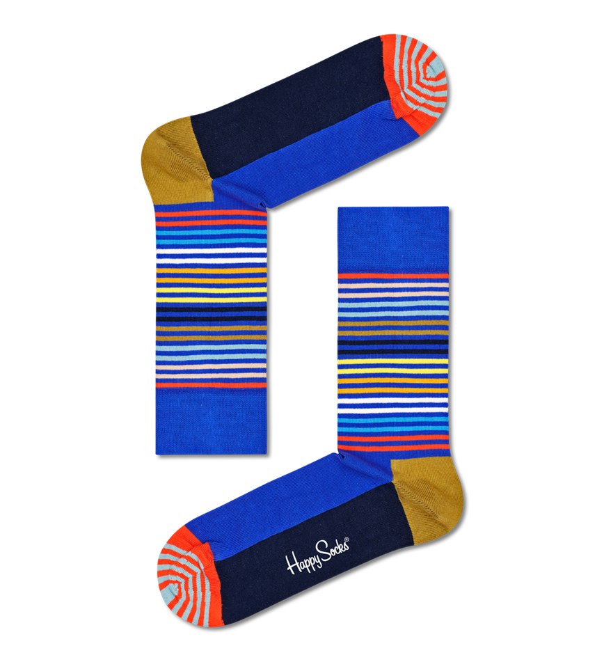 Chaussette Happy Socks Half Stripe | FYC-9793580