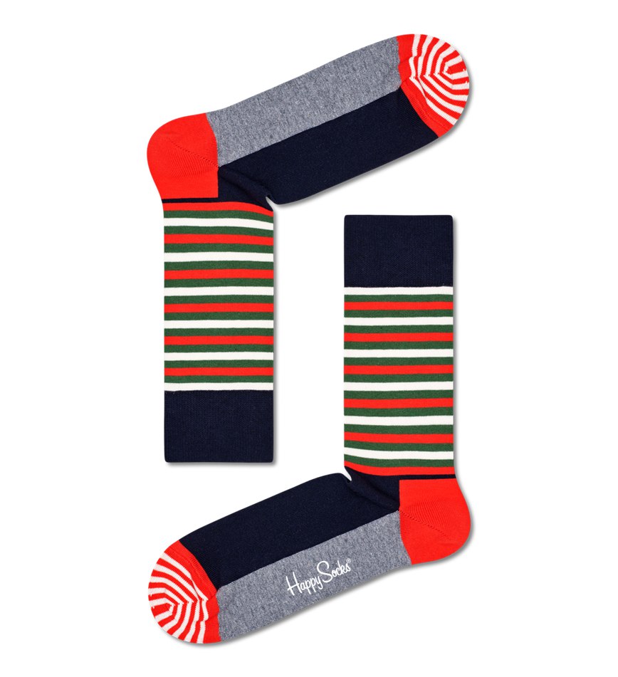 Chaussette Happy Socks Half Stripe | FZG-0496600