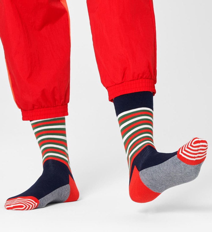 Chaussette Happy Socks Half Stripe | FZG-0496600