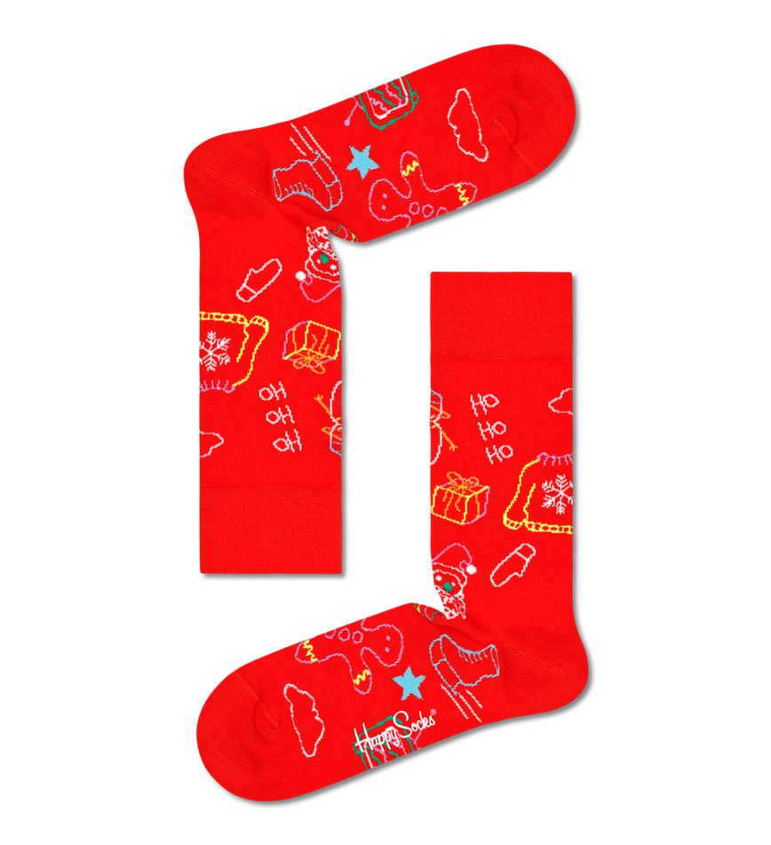 Chaussette Happy Socks Ho Ho Ho | THA-1665845