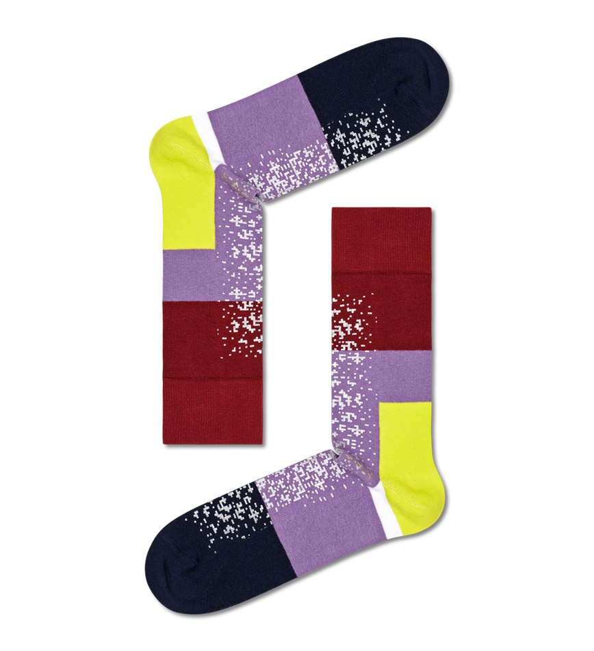 Chaussette Happy Socks Dressed Im Blocked | FOQ-2268524