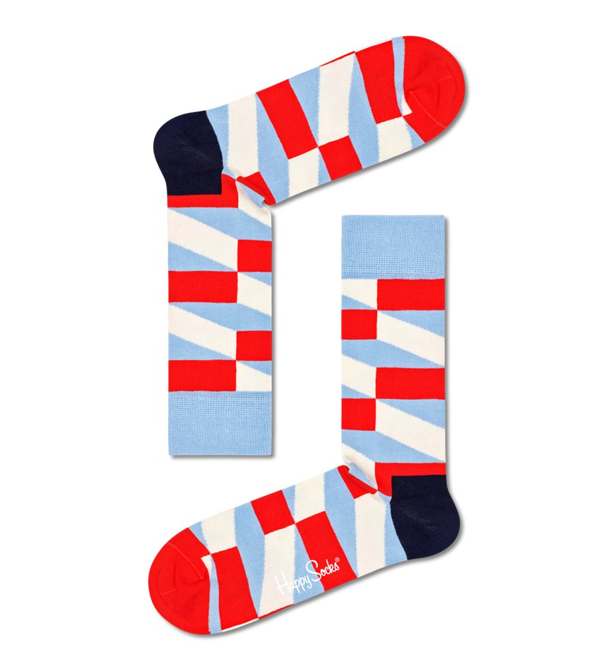 Chaussette Happy Socks Jumbo Filled Optic | OYH-8326390