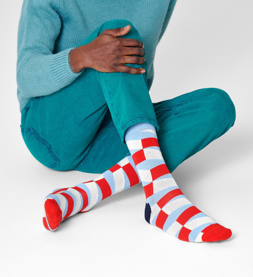 Chaussette Happy Socks Jumbo Filled Optic | OYH-8326390