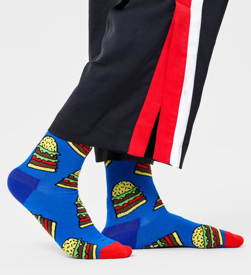 Chaussette Happy Socks Burger | GUA-5888985