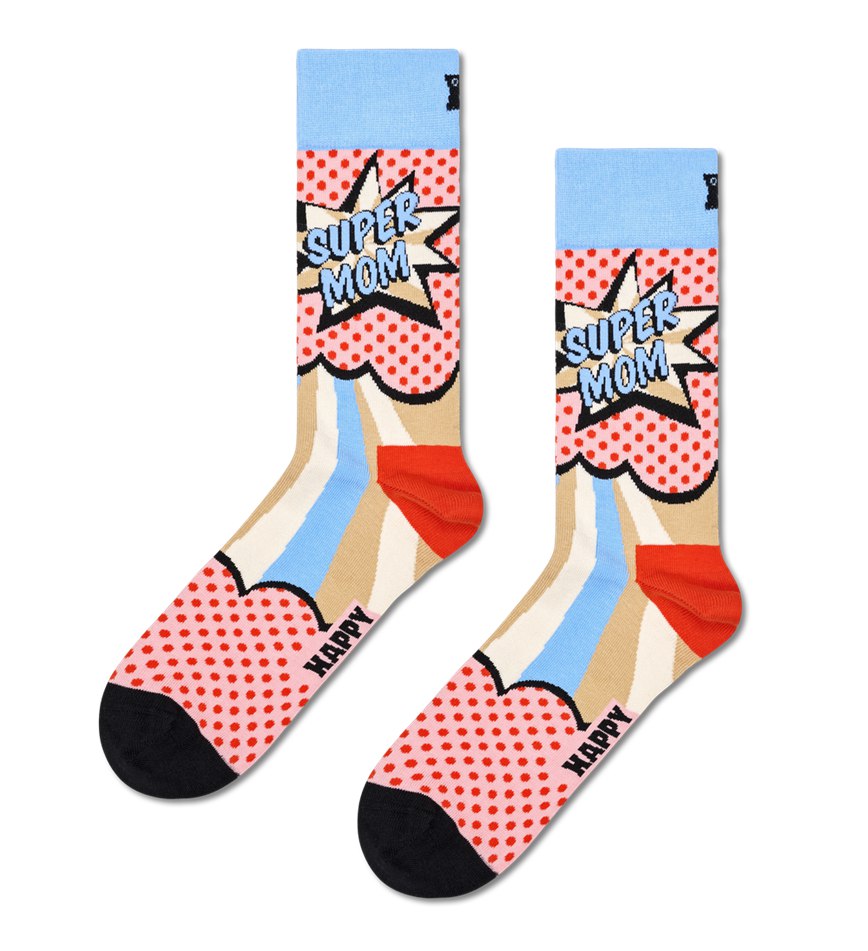 Chaussette Happy Socks Super Mom | PHR-0209504