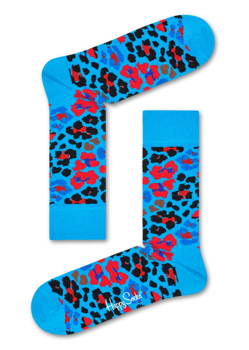 Chaussette Happy Socks Multi Leopard | DAN-4499281