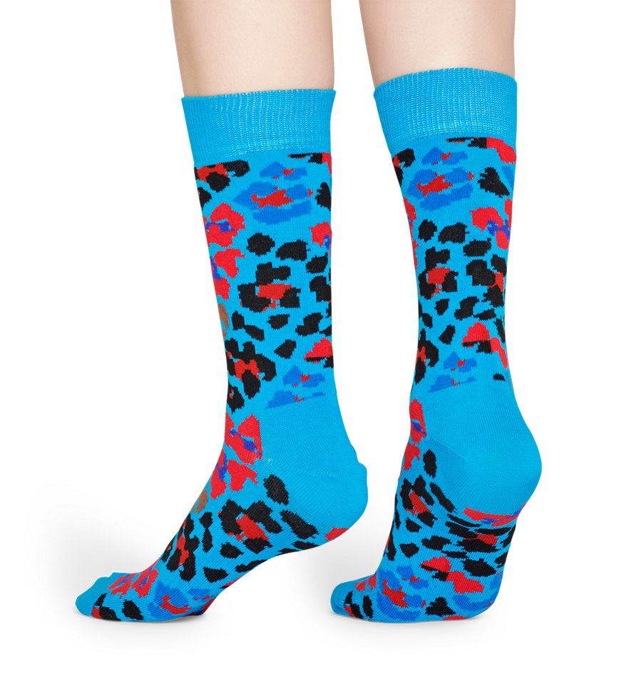 Chaussette Happy Socks Multi Leopard | DAN-4499281